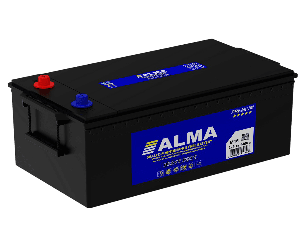 BATTTERIE ALAMA 12V 225AH 1300A (M16)