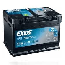 BATTERIE EXIDE EFB 12V 70AH 760A (L3 STAR-STOP)